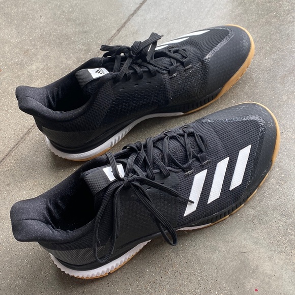 adidas gazelle silver green womens Women's adidas Court Team Bounce Volleyball Shoes main image 0